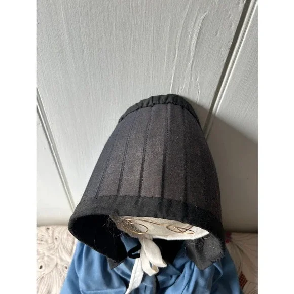 Vintage 90s Amish doll faceless 25" handmade imperfect